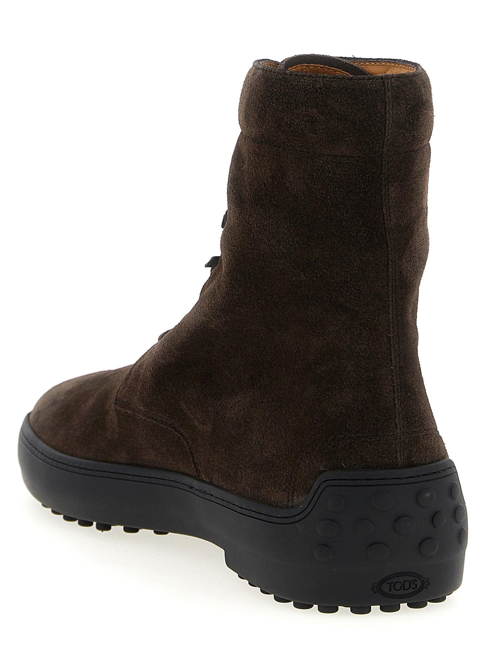Winter ankle boots Brown Calfskin Leather (bos Taurus) Boots