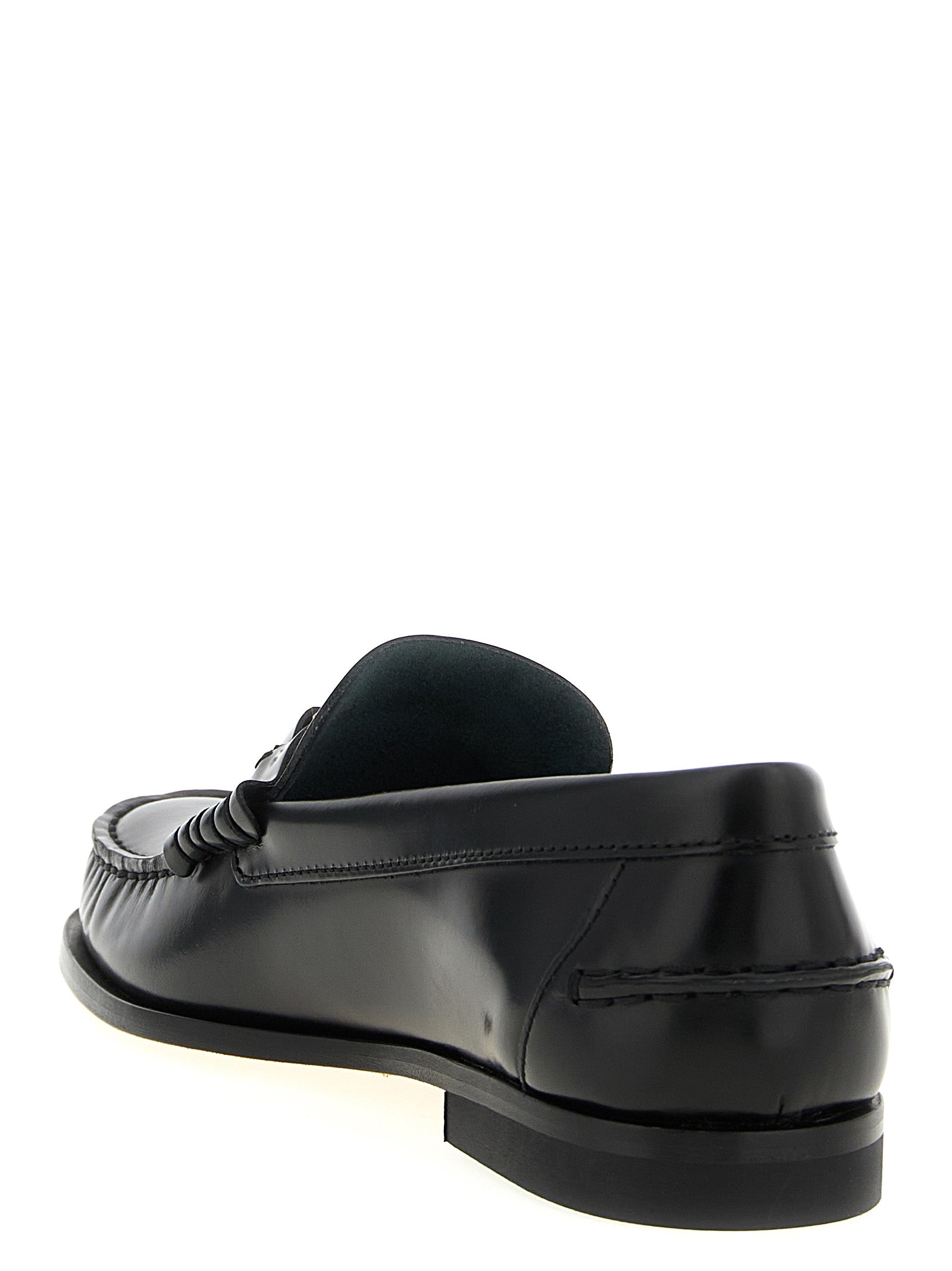 T Timeless loafers Black Calfskin Leather (bos Taurus)