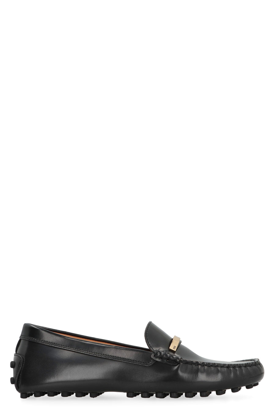 Loafers Gommino Black Calf Leather