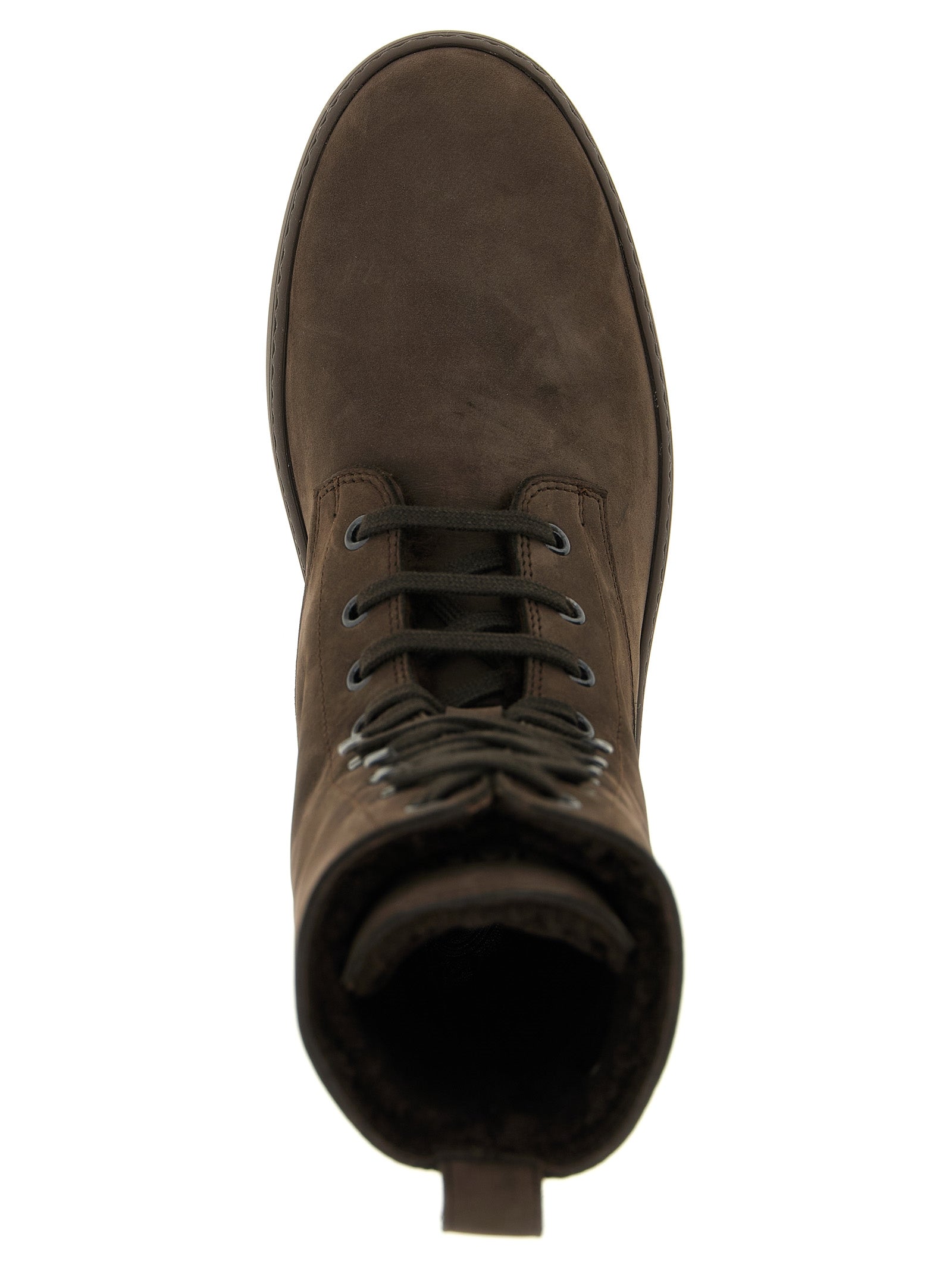 Winter Gommino ankle boots Brown Calfskin Leather (bos Taurus) Boots