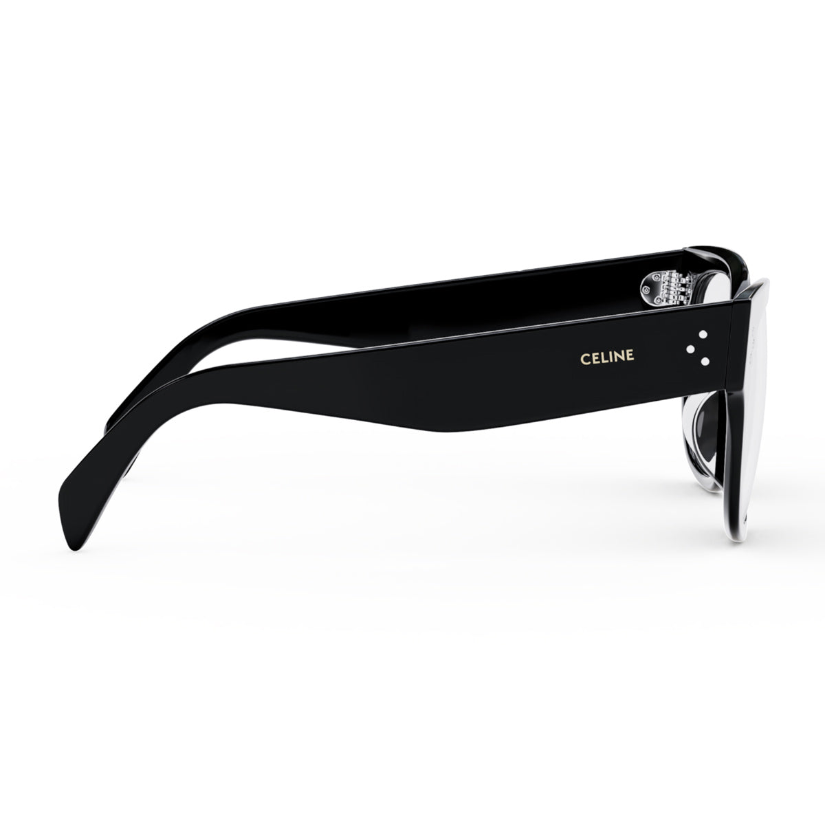 Celine CL50110U 3 Dots HD 001 Black Nero Acetate Occhiali Da Vista