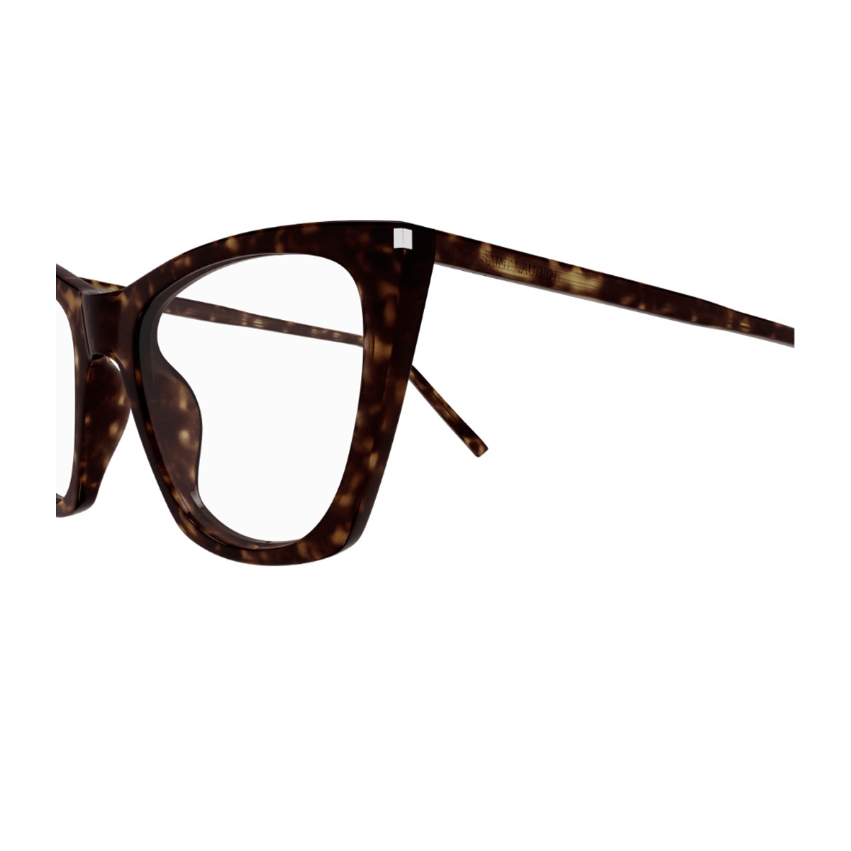 Saint Laurent SL 214 Kate Thin OPT Linea Corner Angle 002 Havana Acetate Occhiali Da Vista