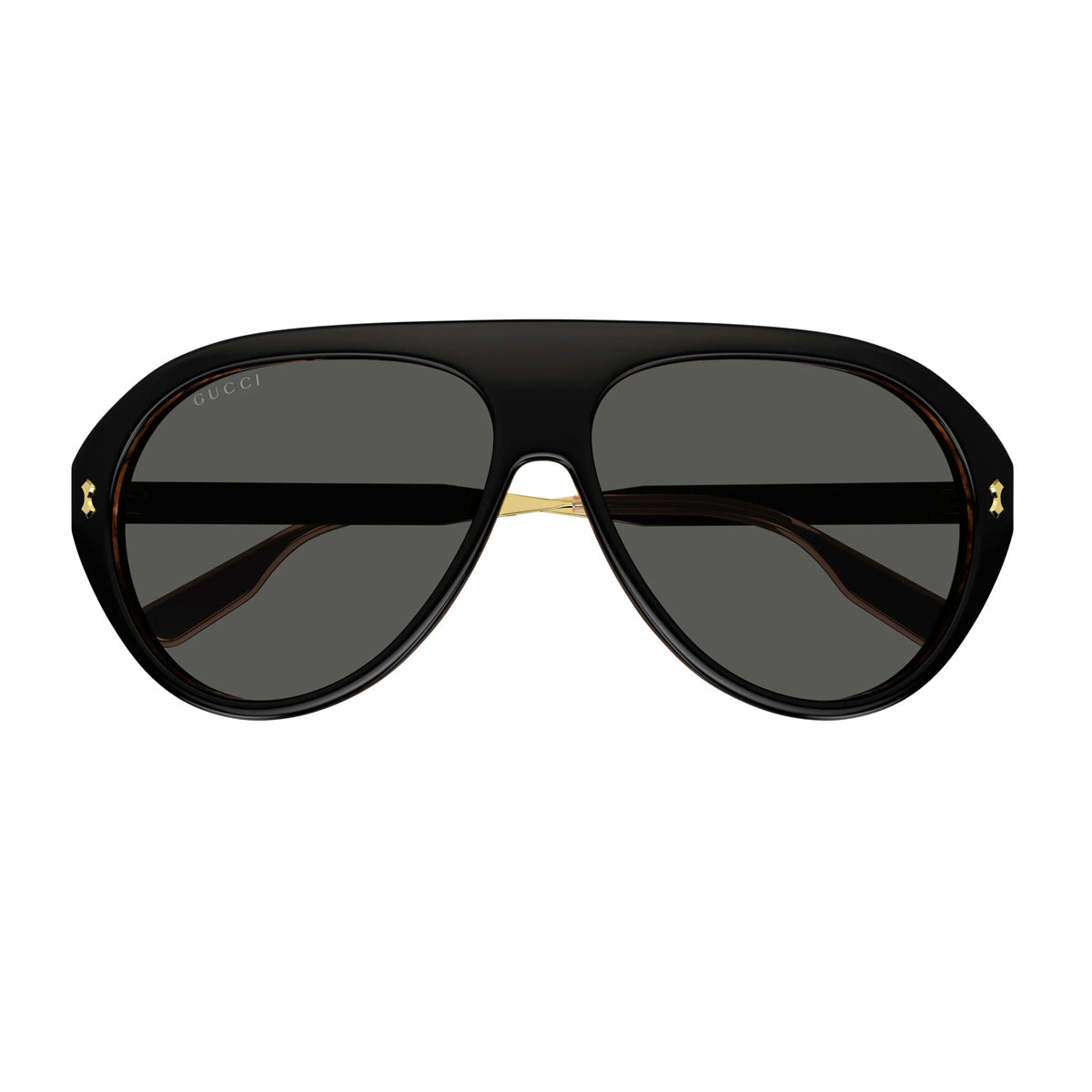 Gucci GG1515S Linea Lettering 001 Nero Acetate/metal Occhiali Sole