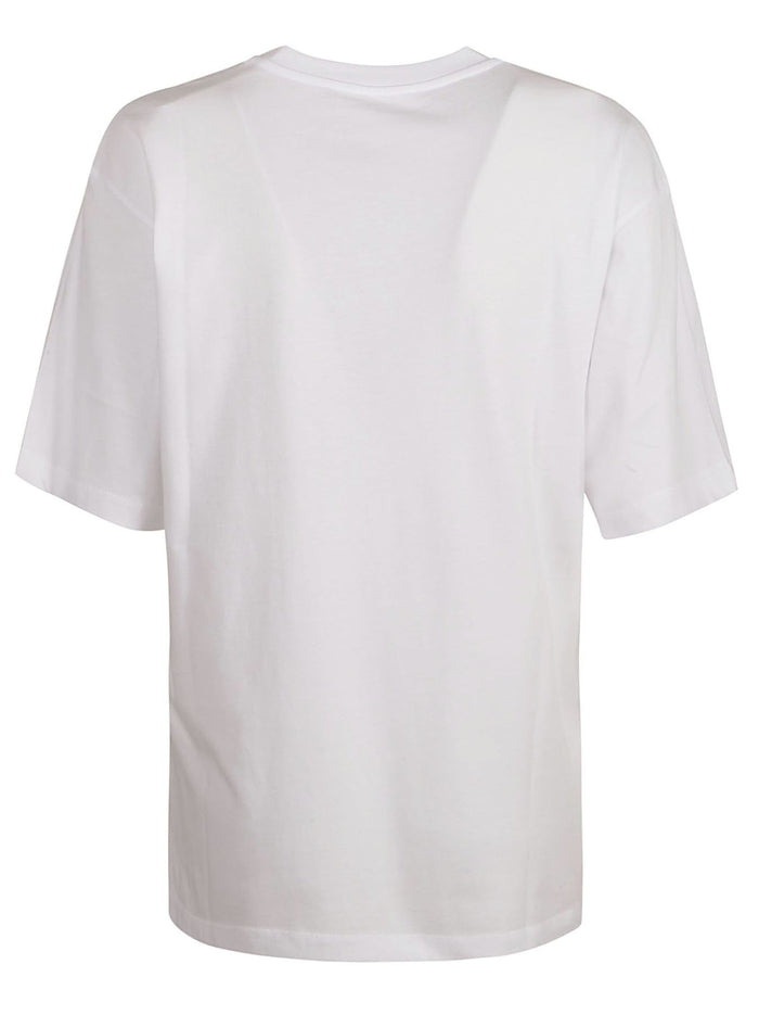 LUIS Bianco Cotton. made In Italy. T-shirt