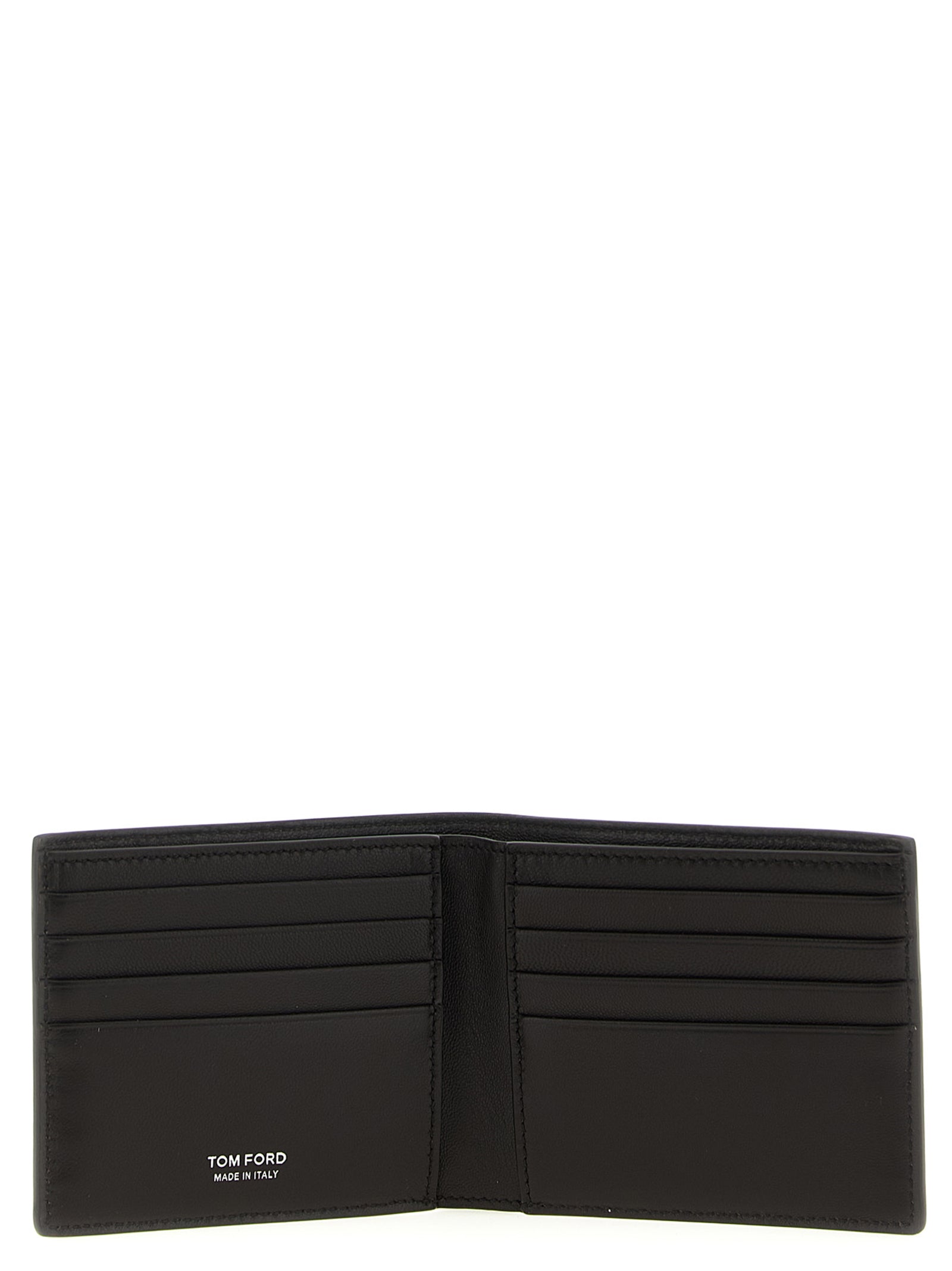 Crocodile Leather Wallet Brown Calfskin (bos Taurus) Wallets, Card Holders