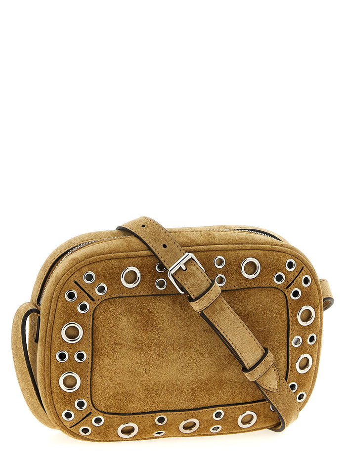 Valentino Garavani Nellcôte Shoulder Bag Beige Cow Leather (bos Taurus) Crossbody