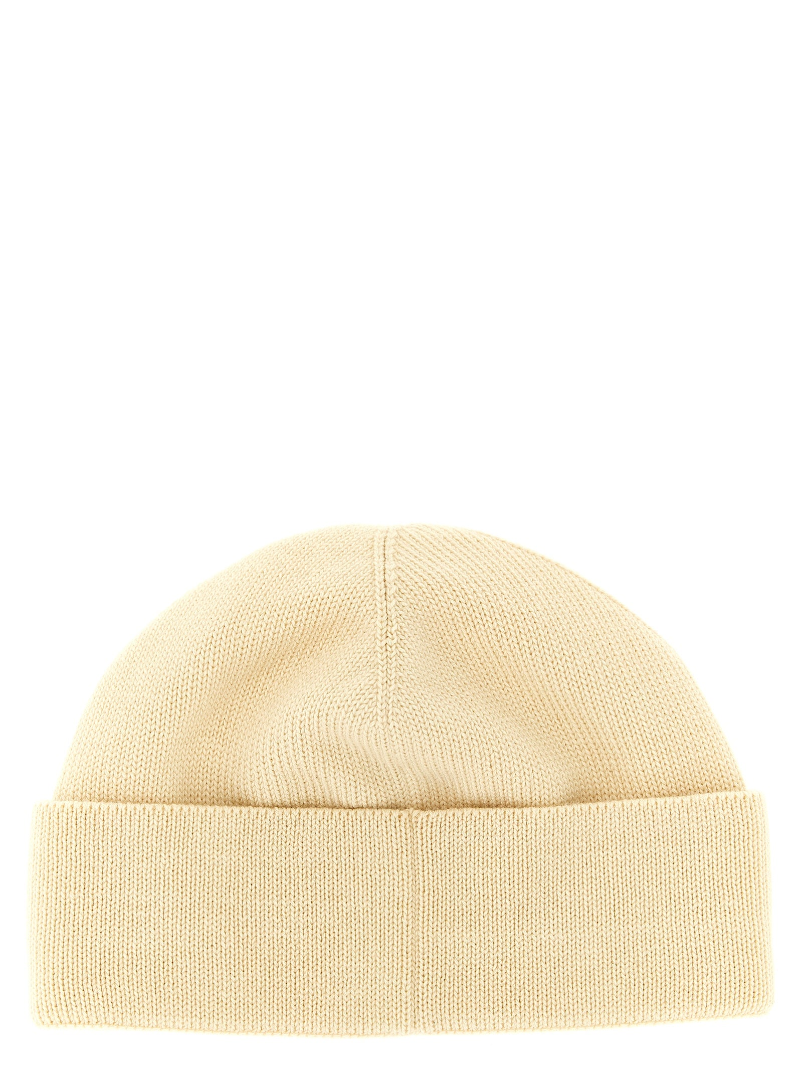Valentino Garavani Chez cap Beige Cotton Virgin Wool Hat