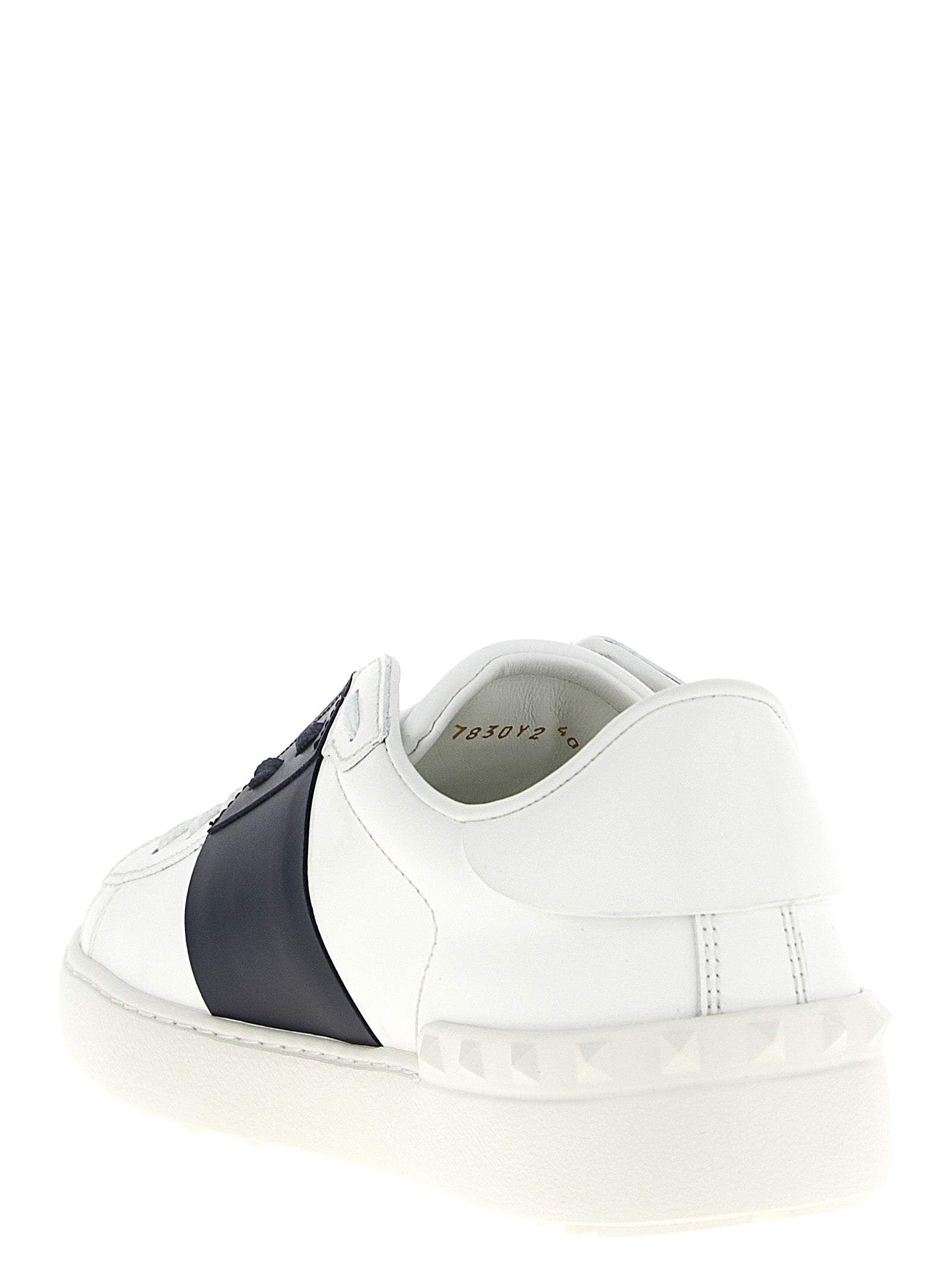 Valentino Garavani Open sneakers Blue Calfskin Leather (bos Taurus)