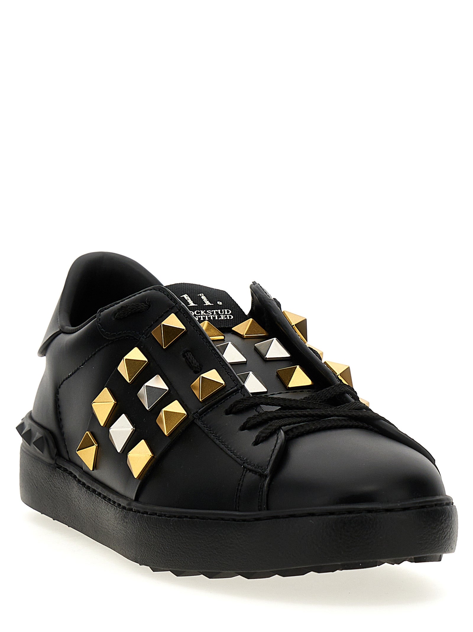 Valentino Garavani Rockstud Untitled sneakers Black Calfskin Leather (bos Taurus)