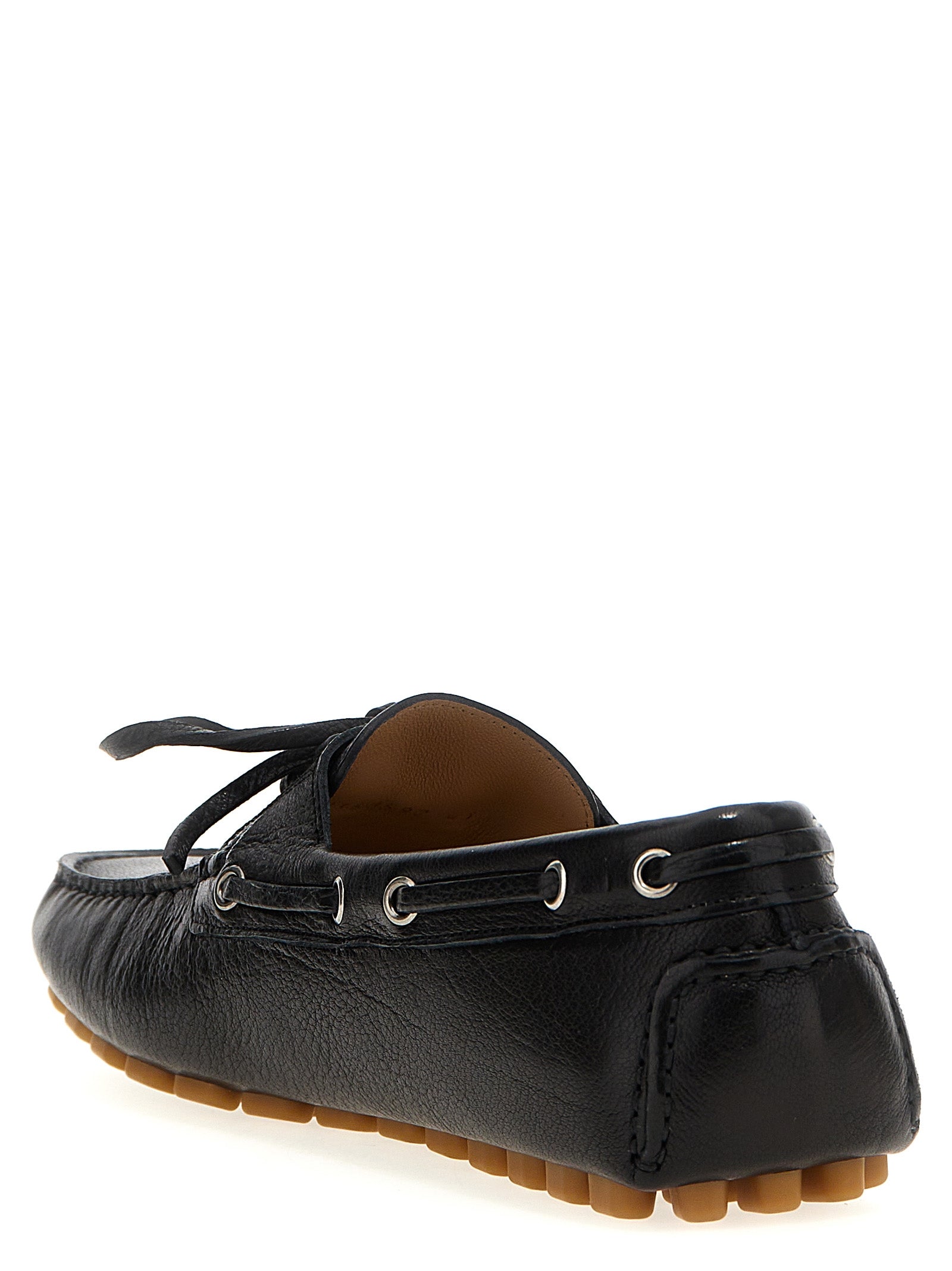 Valentino Garavani Driver Fastaway loafers Black Buffalo Leather