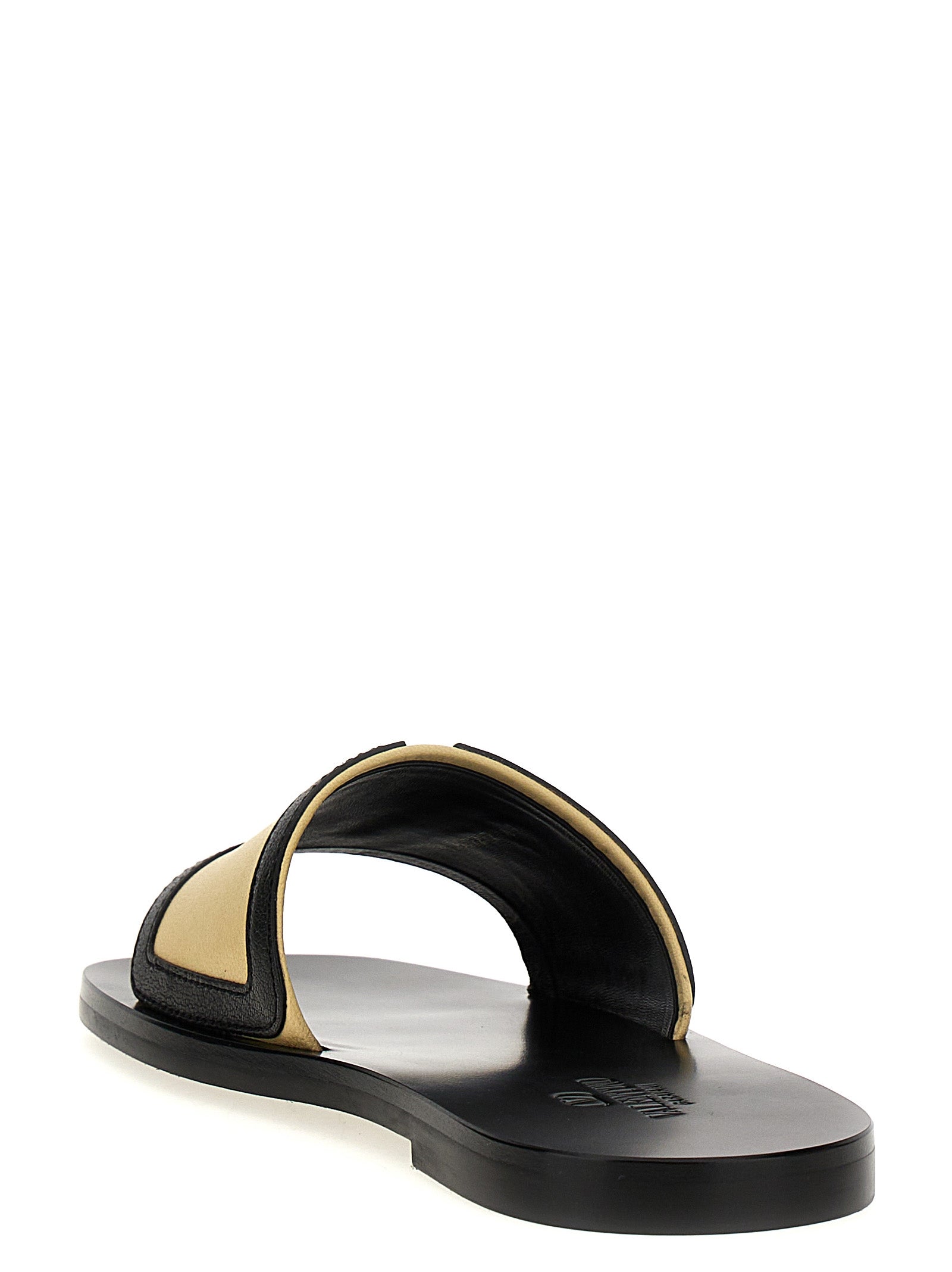 Valentino Garavani Viva Superstar slides Multicolor Goat Leather Sandal
