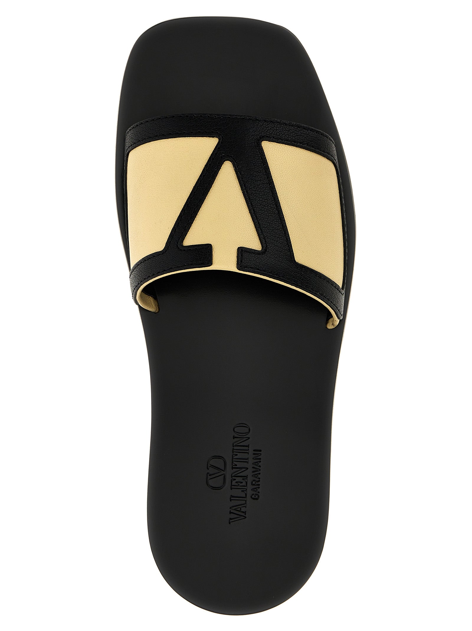 Valentino Garavani Viva Superstar slides Multicolor Goat Leather Sandal