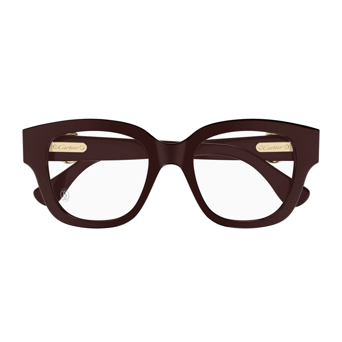 Cartier CT0566O Panthère C de 007 Red Transparent Rosso Acetate Occhiali Da Vista
