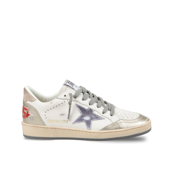 Ball Star Milk/taupe/beige/glicine Leather Sneaker