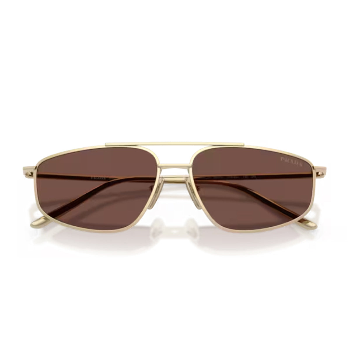 Prada PR C51S ZVN80T Oro Pallido Metal Occhiali Da Sole