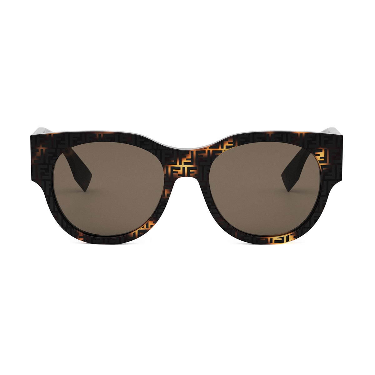 FE40147I 55E Havana-Serigrafato Marrone Acetate Occhiali Da Sole