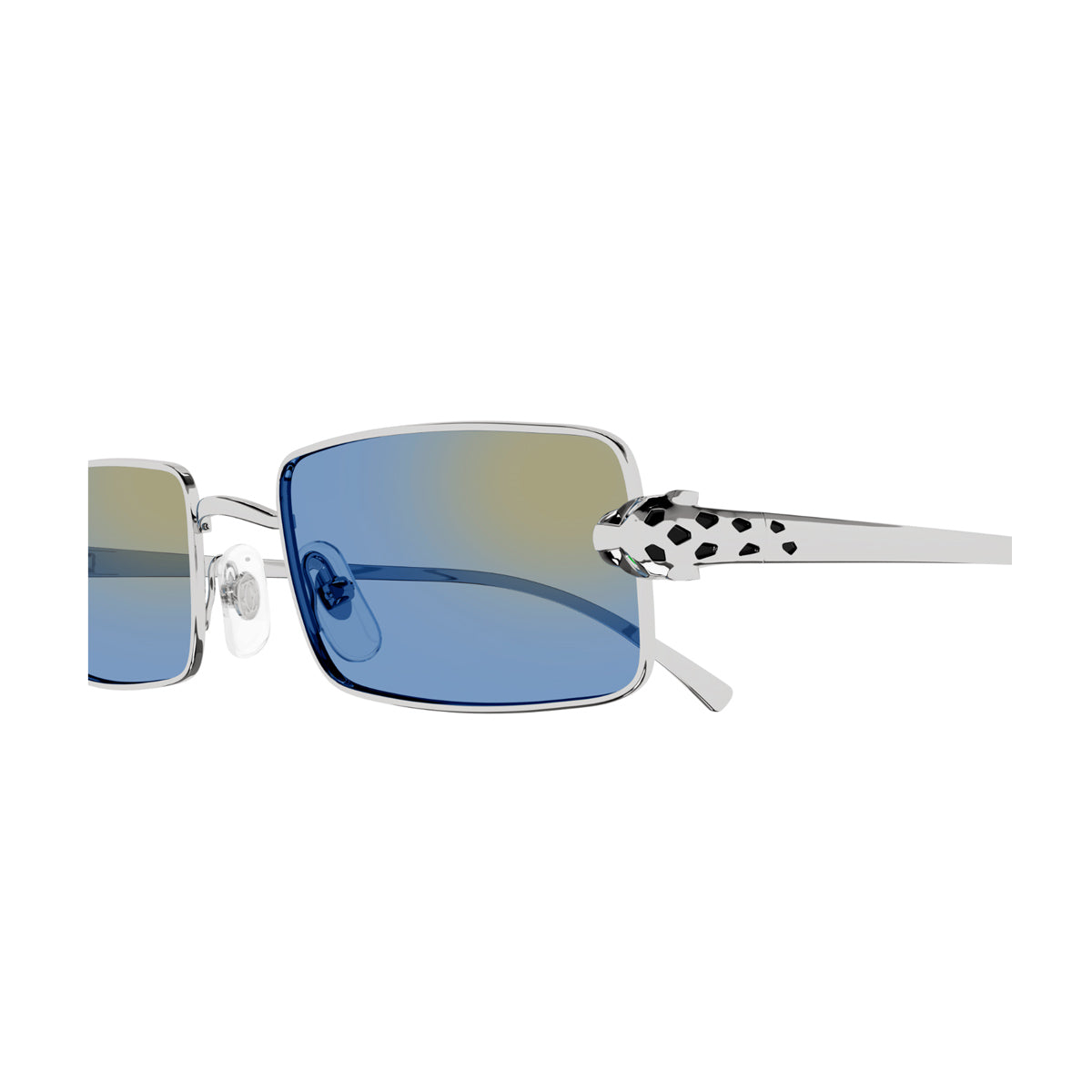 CT0473S PANTHÈRE DE CARTIER 004 Silver Argento Metal Occhiali Sole