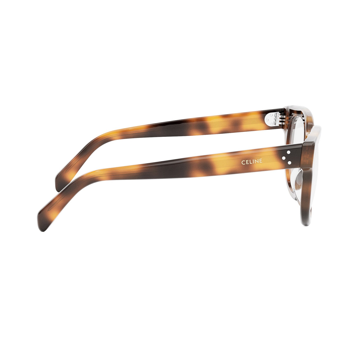 CL50109I Celine 3 Dots 053 Light Havana Marrone Acetate Occhiali Da Vista