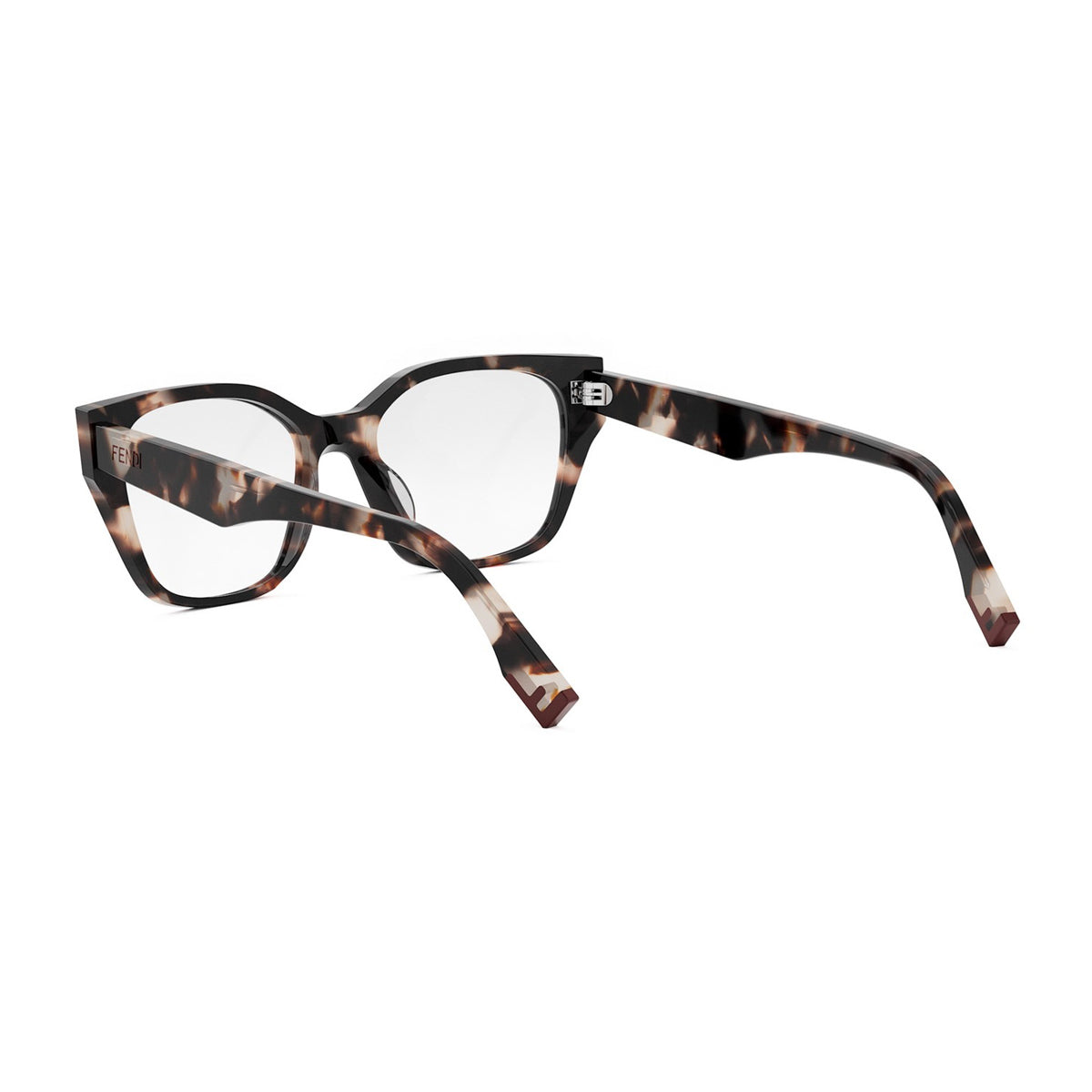 Fendi FE50001I Way 054 Havana Acetate Occhiali Da Vista