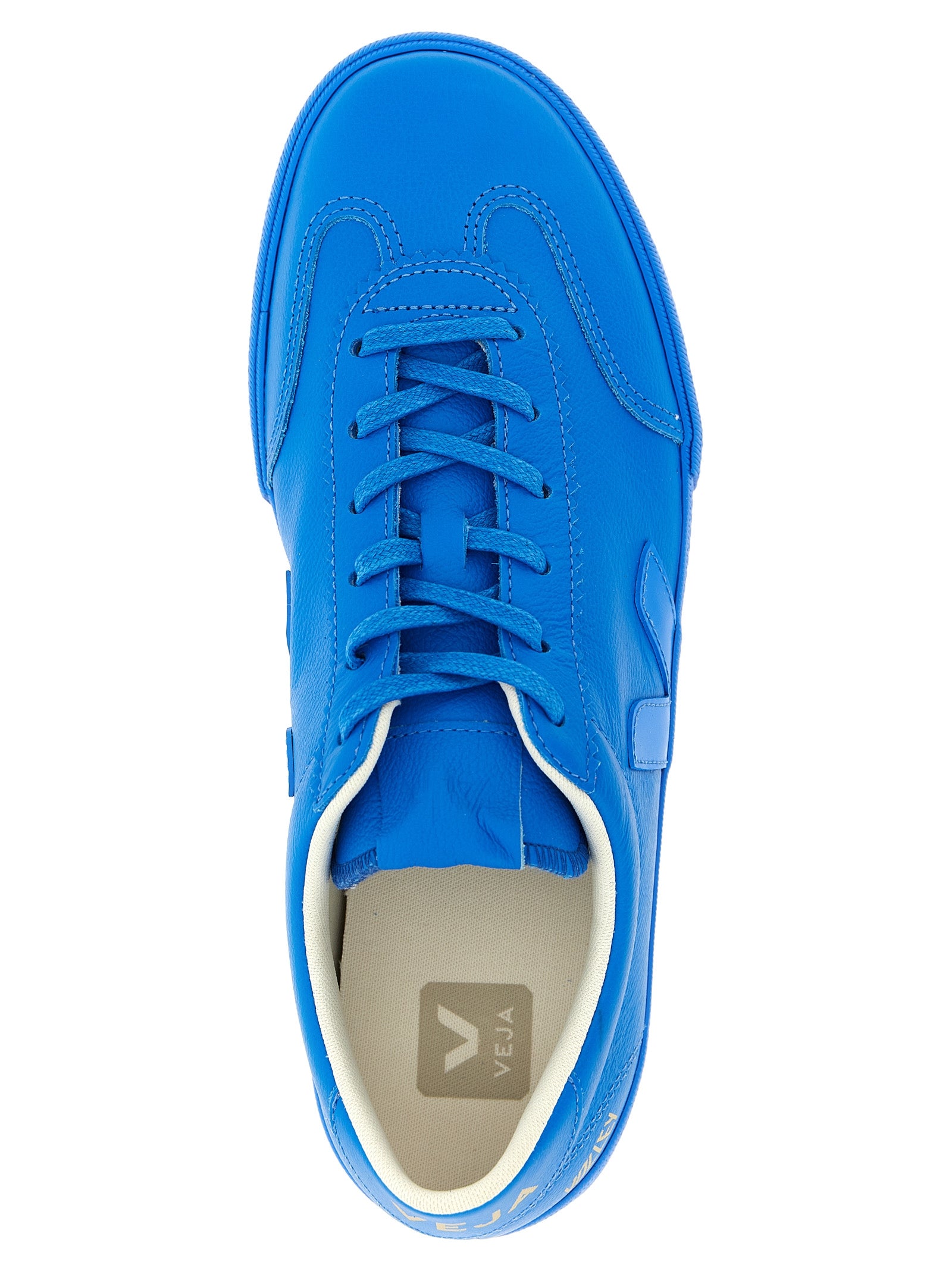 Volley Signature sneakers Blue Calfskin Leather (bos Taurus)