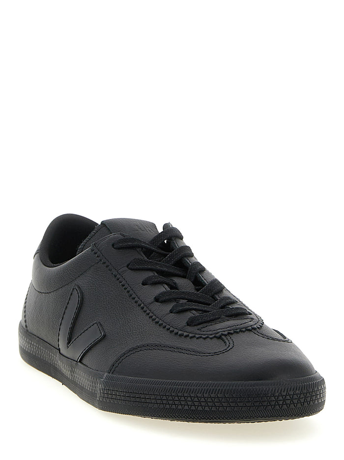 Volley Signature sneakers Black Calfskin Leather (bos Taurus)