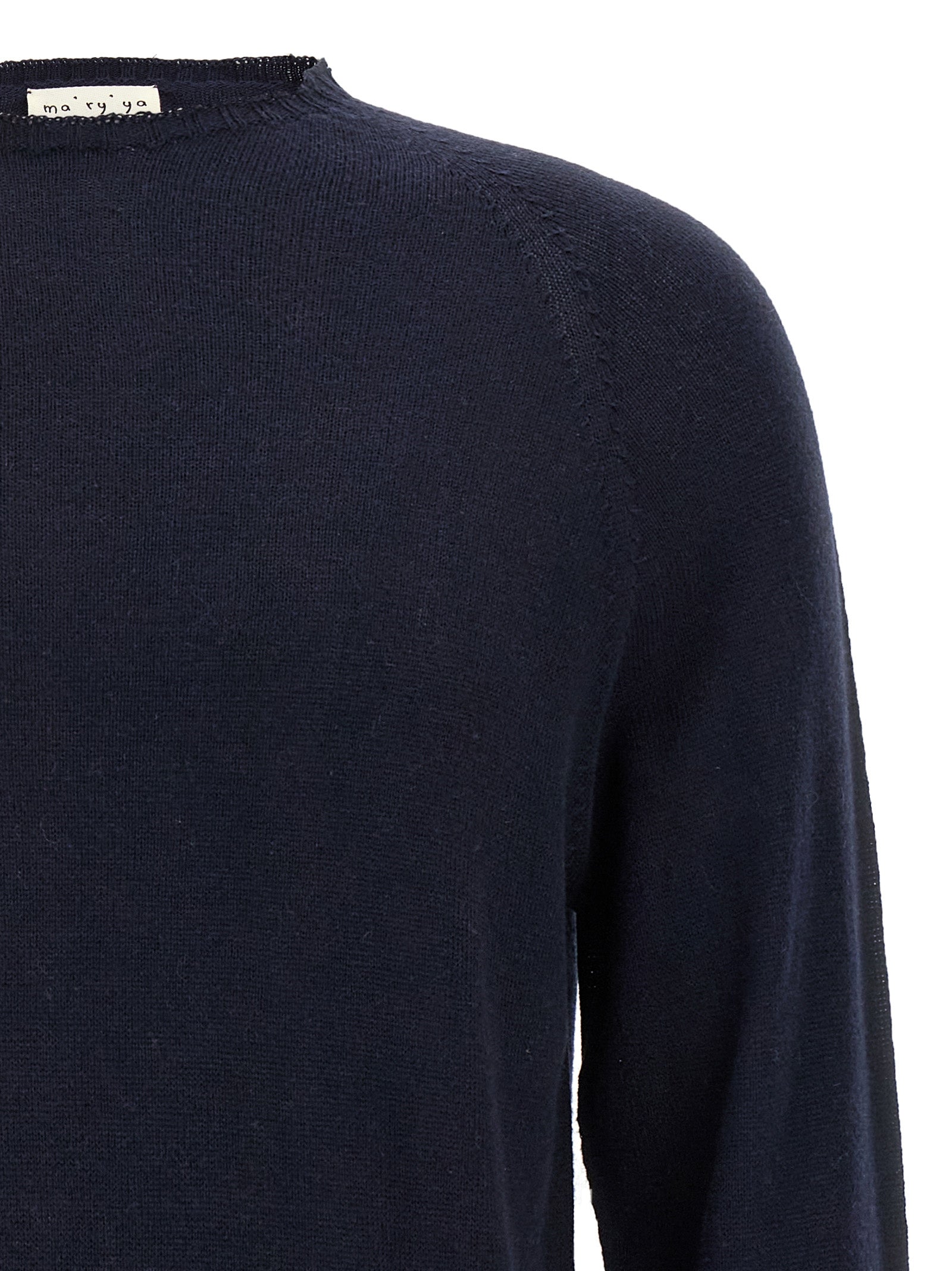 Cashmere cotton sweater Blue Sweater, Cardigans