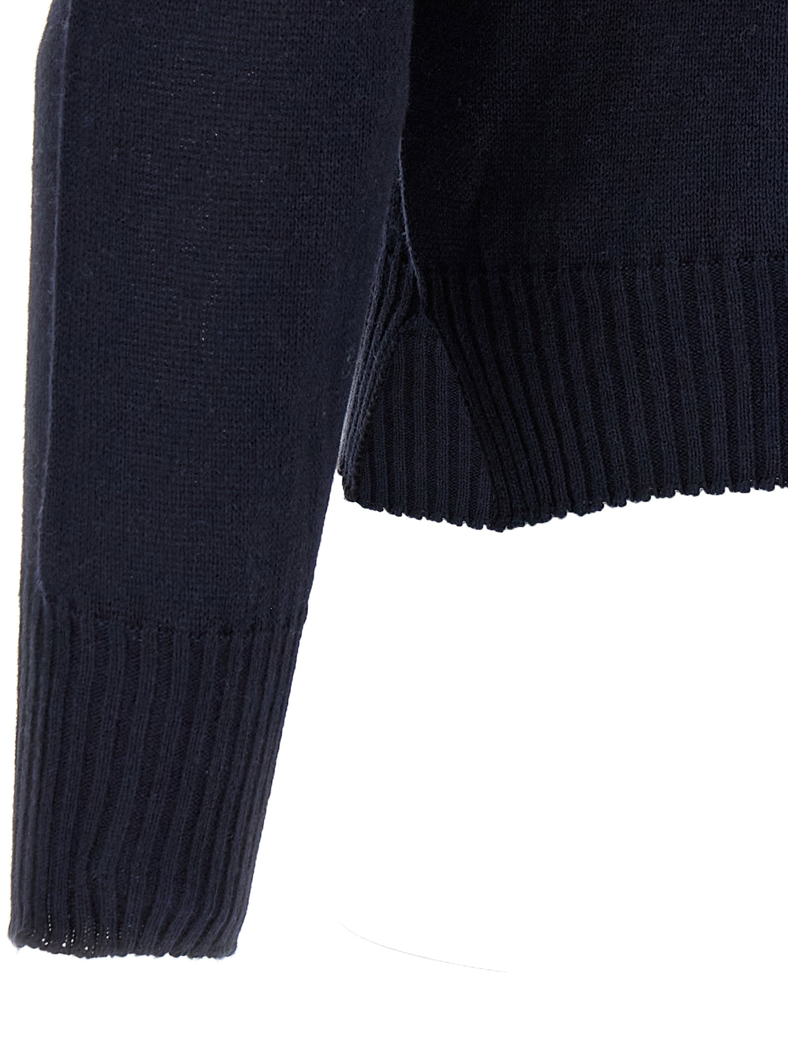 Cashmere cotton sweater Blue Sweater, Cardigans