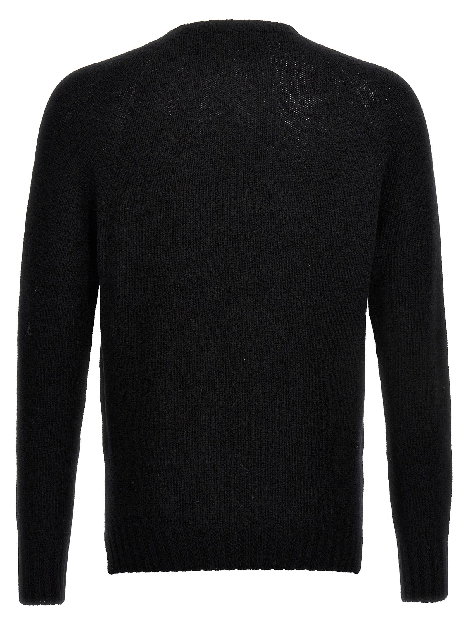 Cashmere sweater Black Virgin Wool Cachemire Sweater, Cardigans