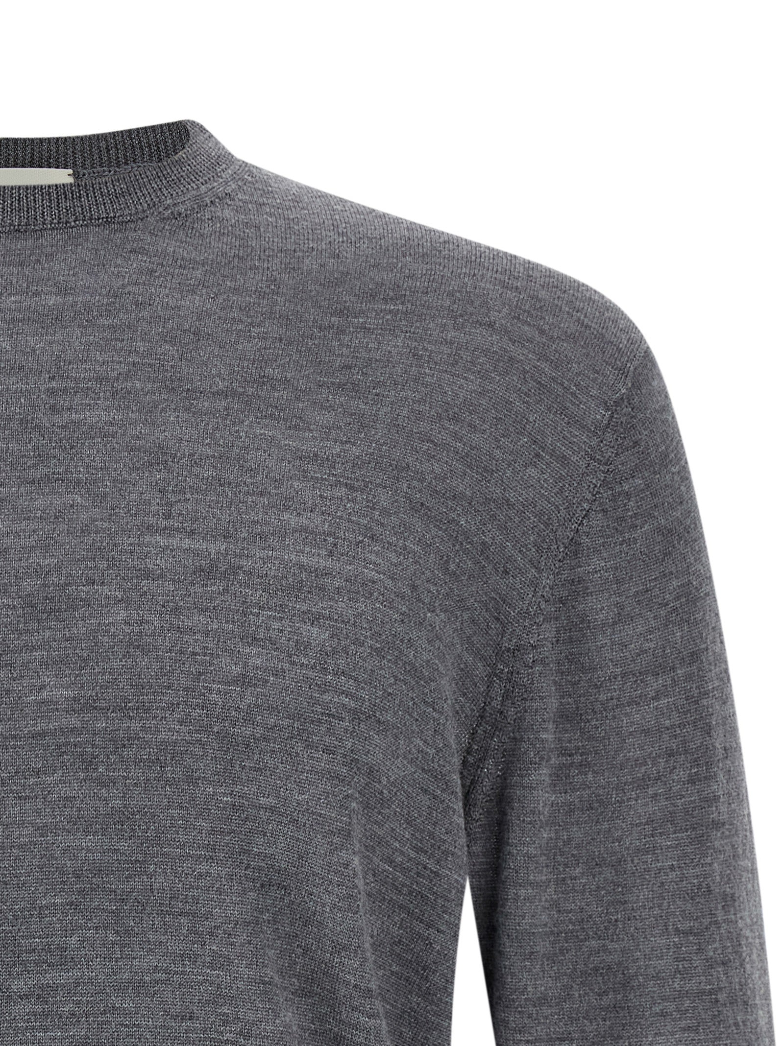 Extrafine mesh Gray Sweater, Cardigans