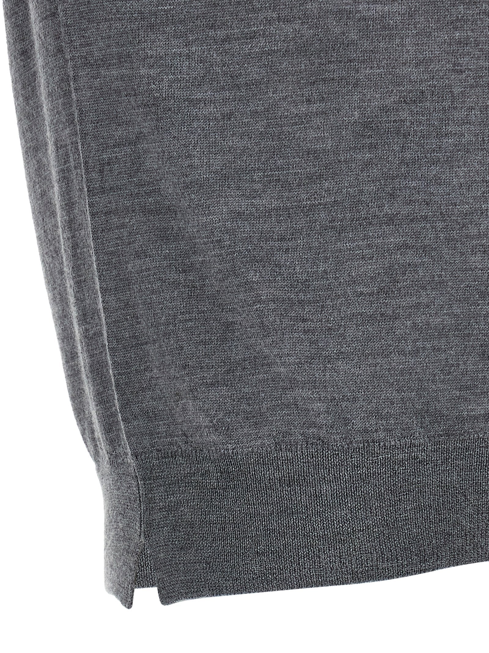 Extrafine mesh Gray Sweater, Cardigans