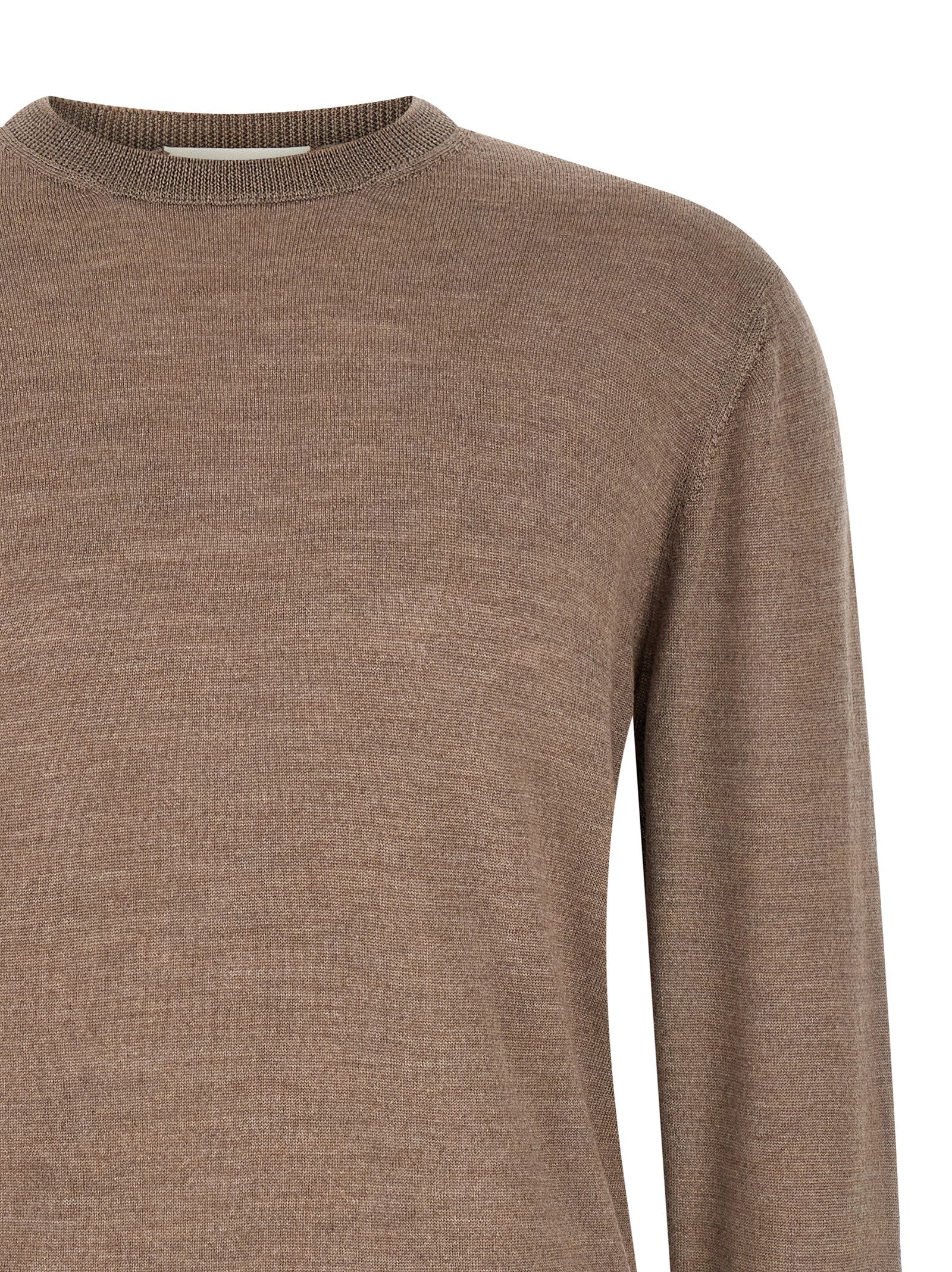 Crew-Neck Sweater Gray Sweater, Cardigans