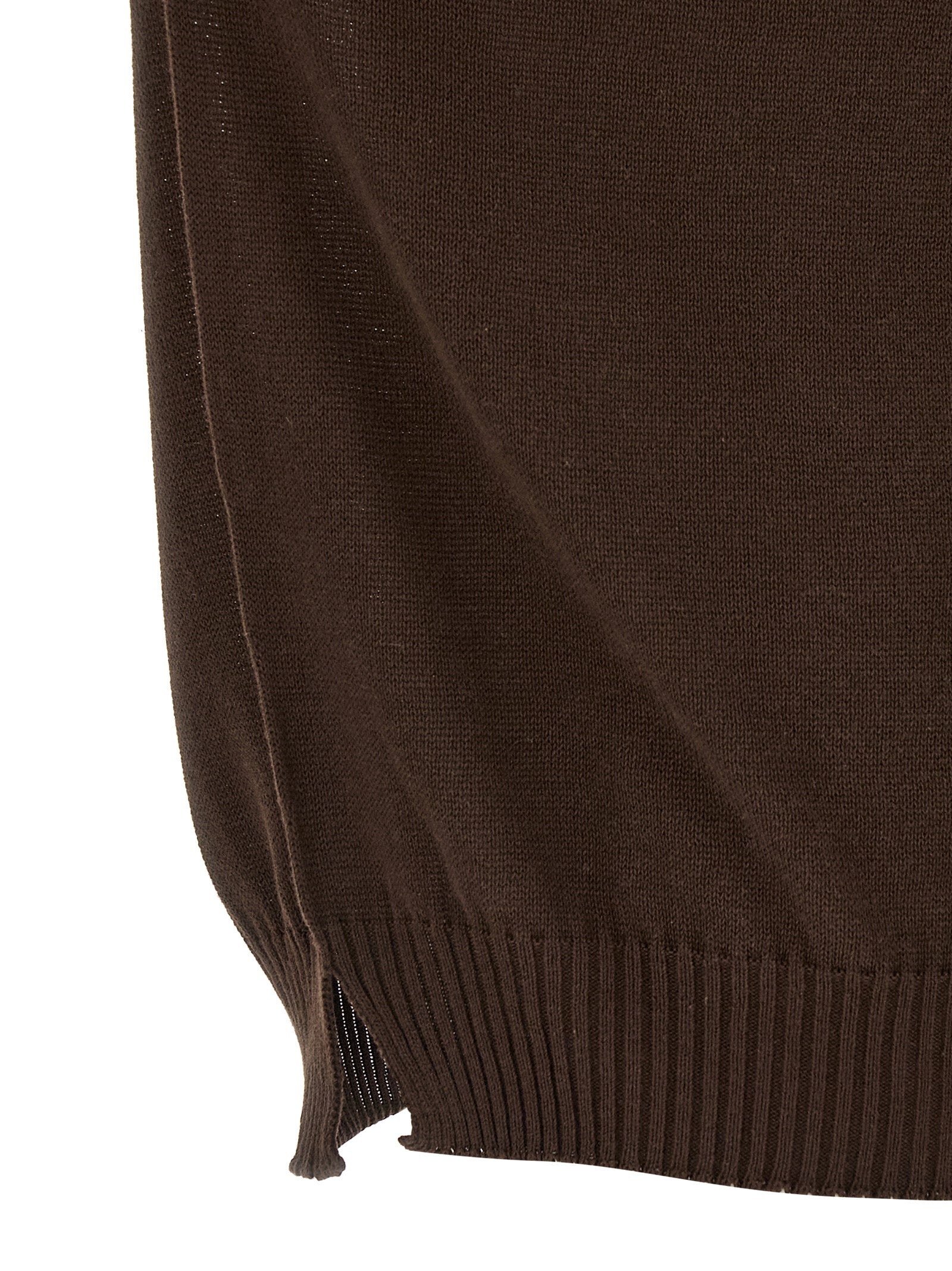 Cotton sweater Brown Sweater, Cardigans