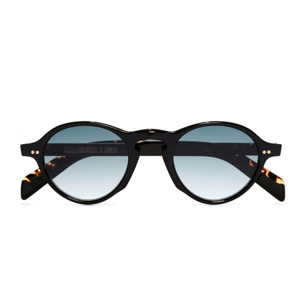 Cutler And Gross GR08 02 Black on Havana Nero Acetate Occhiali Da Sole