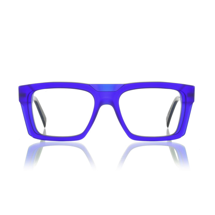 William F5-S Admiral Blu Acrylic/ Metal Occhiali Vista