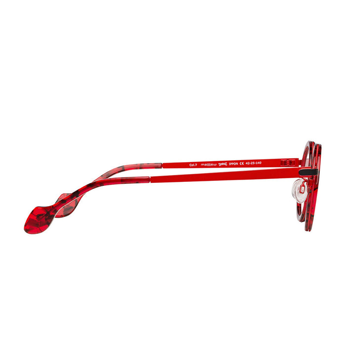 Ippon 7 Rosso Celluloid Occhiali Vista
