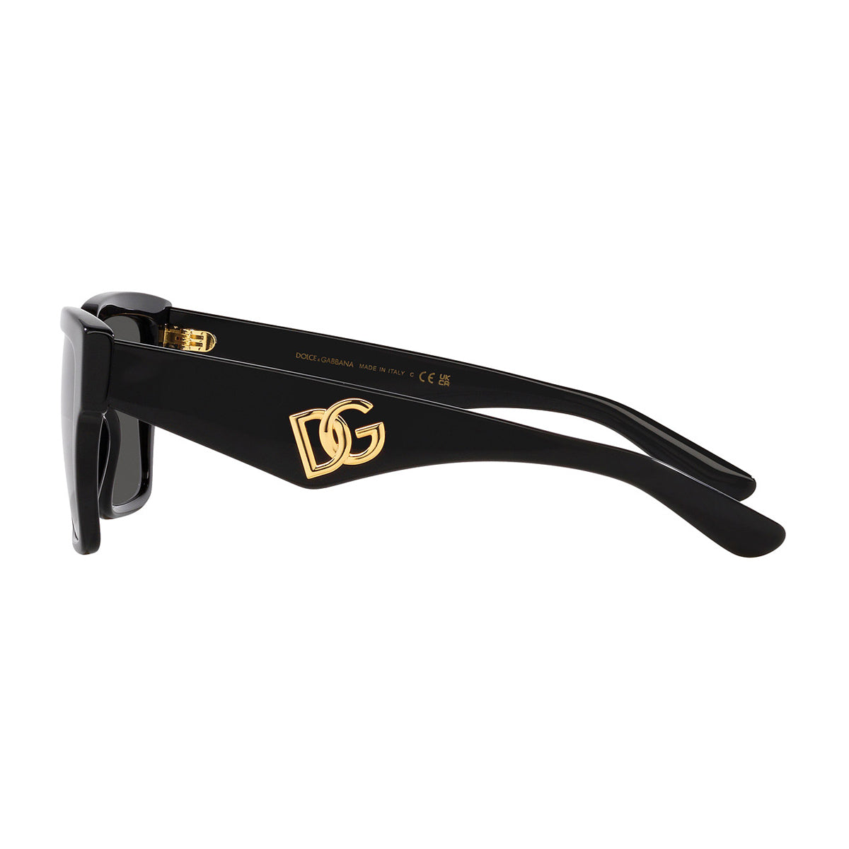 DG4436 501-87 Nero Celluloid Occhiali Sole