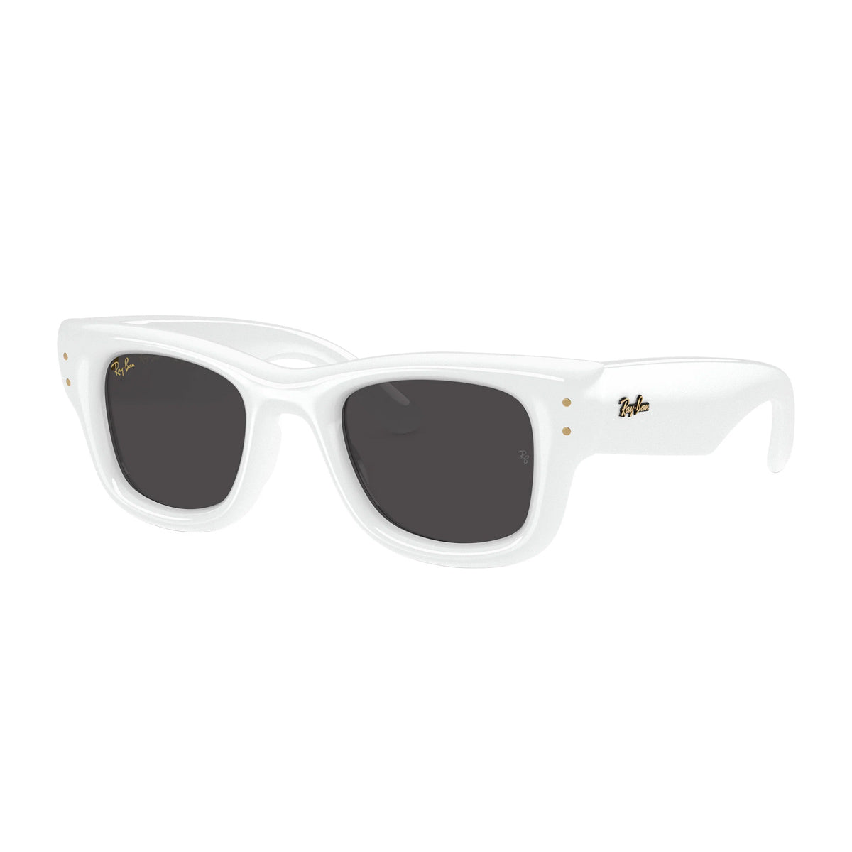 Rayban RB4940 Wayfarer Puffer by Asap Rocky 671-87 Bianco Nylon Occhiali Da Sole