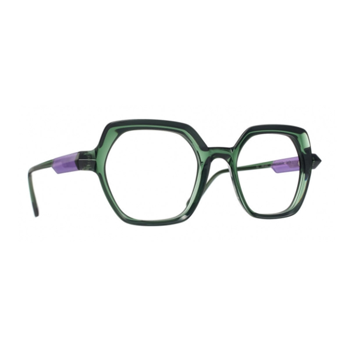 Caroline Abram Mabel 318 Verde Lilla Acetate Occhiali Da Vista