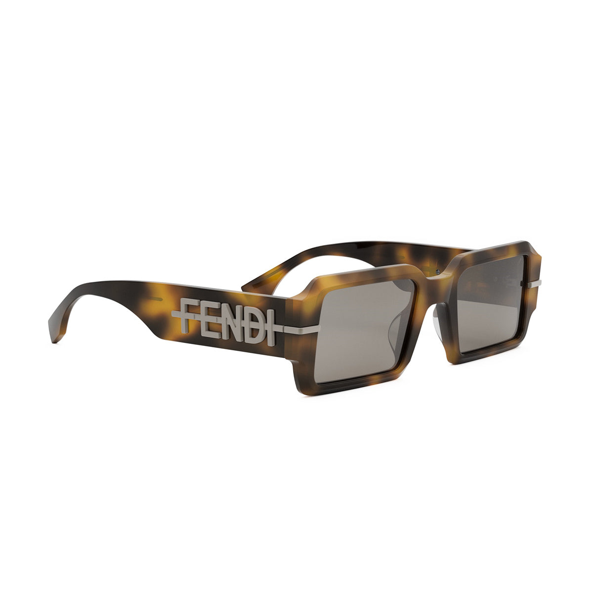 Fendi FE40073U Fendigrafhy 53E Havana Marrone Acetate Occhiali Da Sole