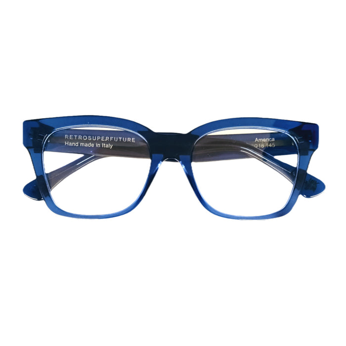 Retrosuperfuture AMERICA OPTICAL CRYSTAL BLUE Blu Acetate Occhiali Da Vista