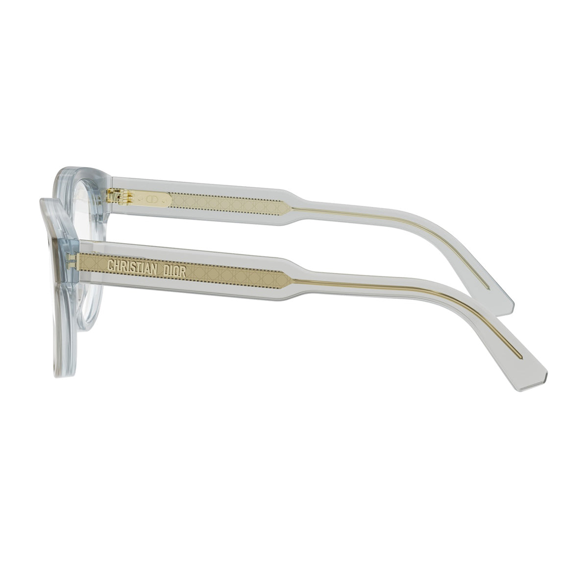 DiorPrismeO R1I 4500 Transparent Grey Grigio Acetate Occhiali Da Vista
