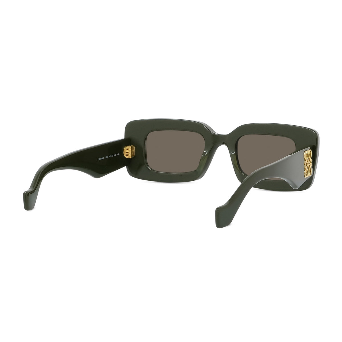 Loewe LW40101I Anagram 95E Verde Lucido Acetate Occhiali Da Sole