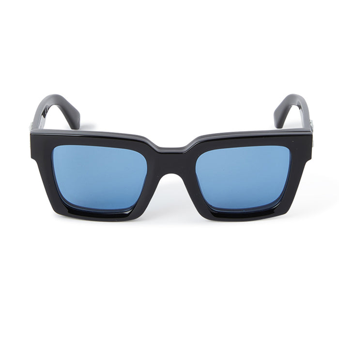 Off White OERI14C CLIP ON 1045 Black Blue Nero Acetate Occhiali Da Vista