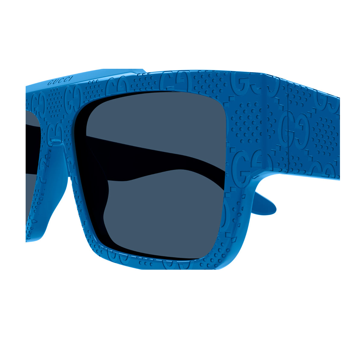 GG1460S Linea Lettering 008 Blu Acetate Occhiali Sole