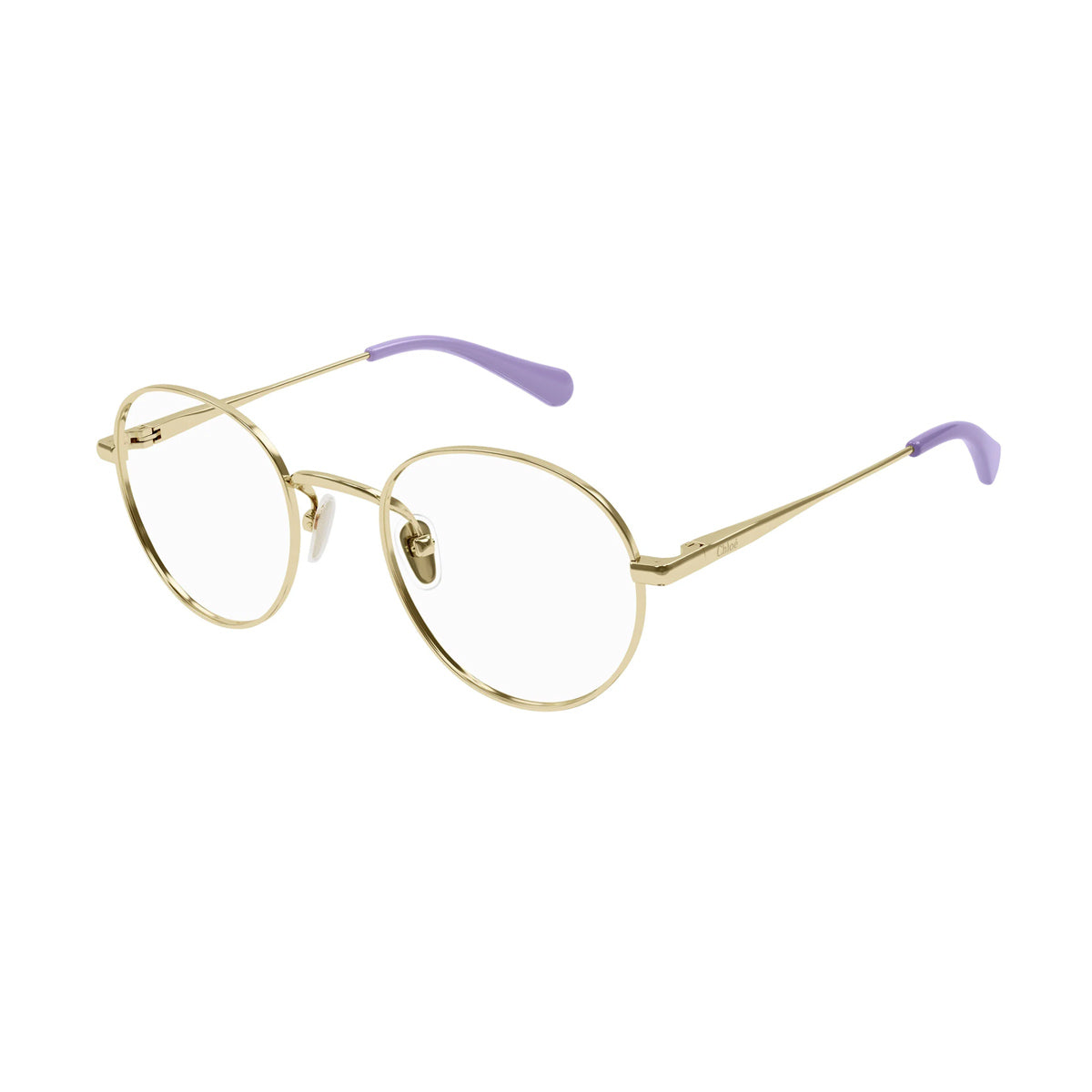 CC0024O Linea Chloé Junior 001 Oro Metal Occhiali Vista