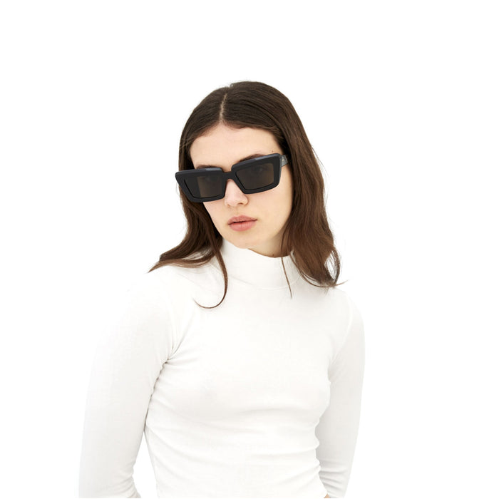 Coccodrillo black Nero Acetate Occhiali Sole