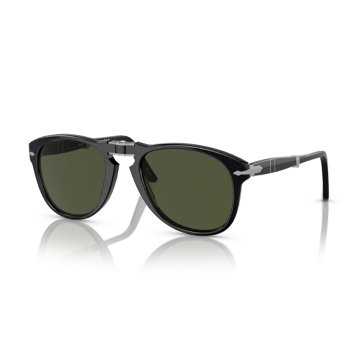 PO0714 Nero Celluloid Occhiali Sole
