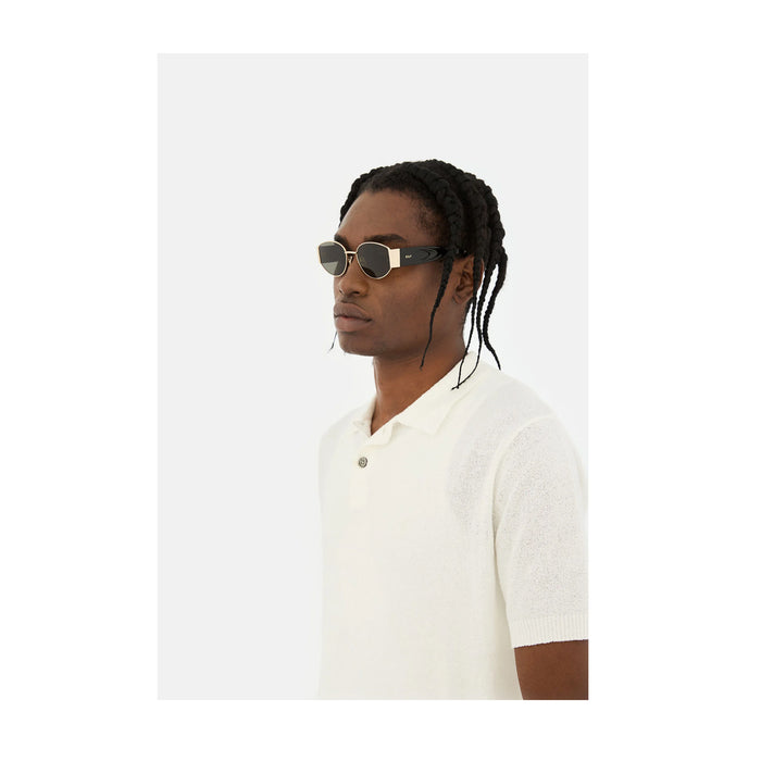 Retrosuperfuture X BLACK Gold Nero Acetate/ Metal Occhiali Da Sole
