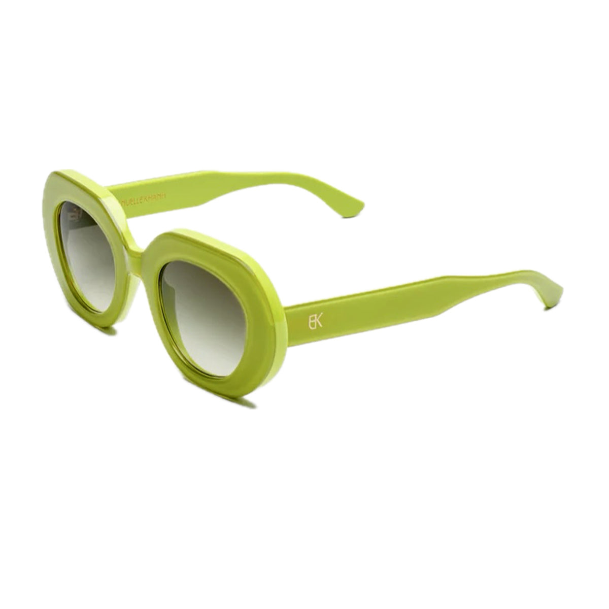 Emmanuelle Khanh Love 769 Glossy Granny- Verde Acetate Occhiali Da Sole