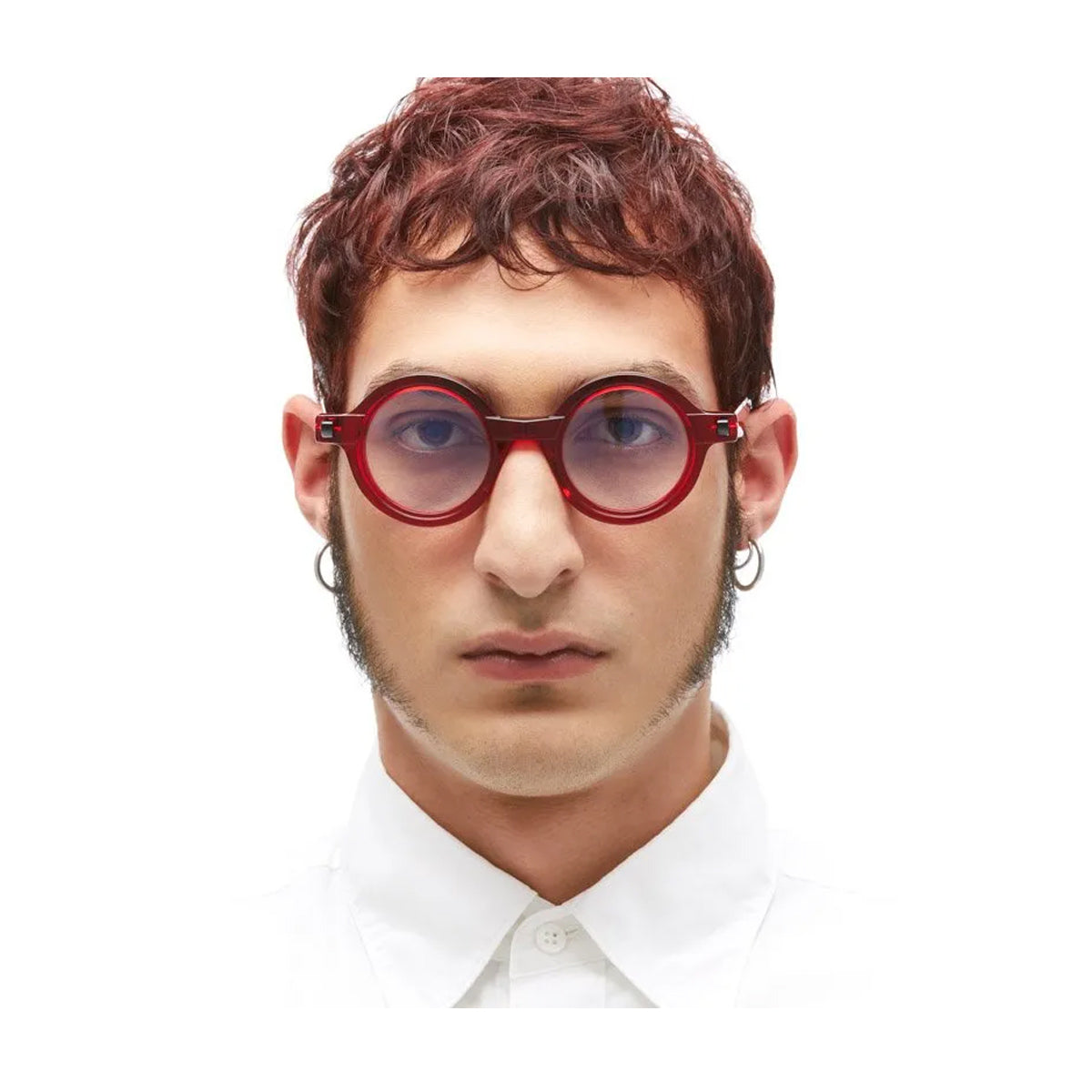 Maske Q7 RED Rosso Acetate Occhiali Vista